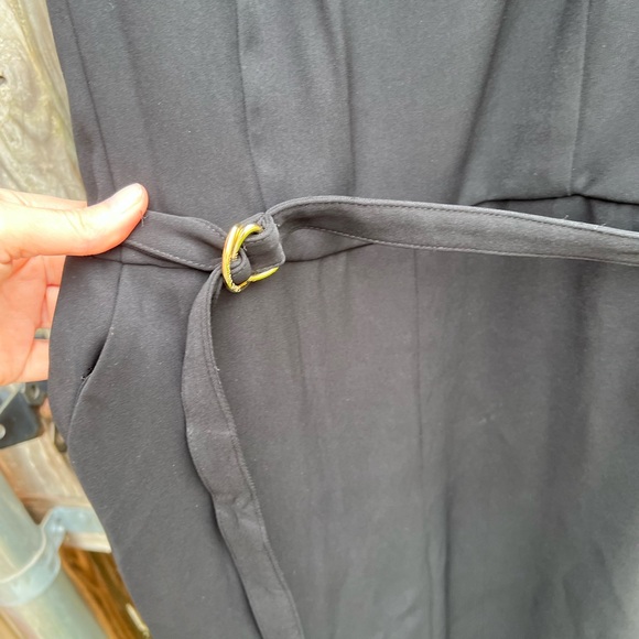 👗Michael Kors black sleeveless cropped jumpsuit - Picture 9 of 13